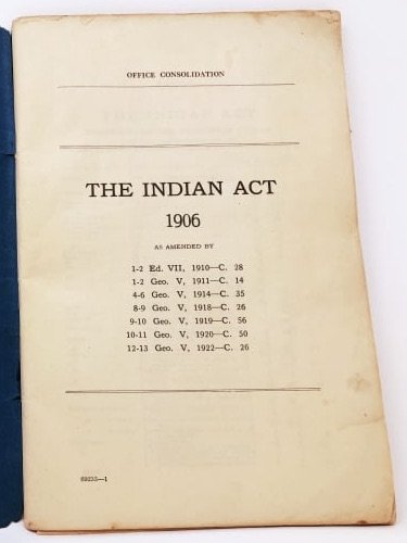 Indian Act Canada Simplified